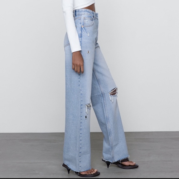 TikTok Zara Full length Jeans - Picture 11 of 14